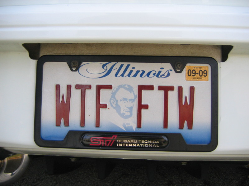Illustration for article titled 50 Vanity Plates That Slipped By The DMV